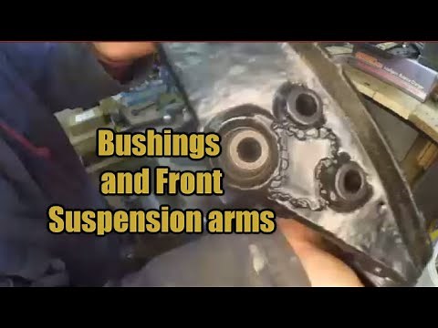 New Bushings and refurbished front suspension - Lotus Elan M100 Project