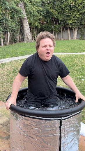 Cold plunge out 🥶 Dose for your Liver in 💪 Dose for your Liver is a clinically-backed liver health supplement packed with powerful ingredients like turmeric, milk thistle, dandelion, and ginger. ✅ Daily 2oz shot that tastes like orange juice ✅ Cleanses the liver of unwanted elements ✅ Supports energy & digestion ✅ Designed for optimal absorption Subscribe and save for 30% off and get it delivered right to your door 📦 | Patrick Renna