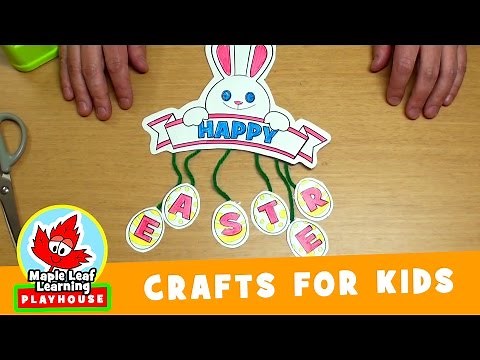 Easter Mobile Craft for Kids | Maple Leaf Learning Playhouse