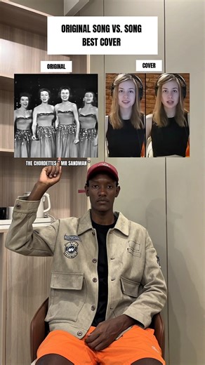 ORIGINAL SONG VS. IT'S BEST COVER: THE CHORDETTES "MR SANDMAN" #shorts #music #viral #trending#cover
