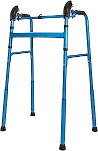 Amazon.com: Stair Climbing Walker and Lightweight Walking Aids for Seniors，Foldable and Adjustable Walking Cane，Easy Stair Assistance and Mobility Solutions，FitS 59-72 Inches，220lbs (Blue) : Health & Household