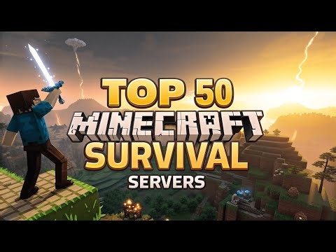 Top 50 Minecraft Survival Servers You Can Join Right Now (2026) 🔥 - Mincecraft Server list