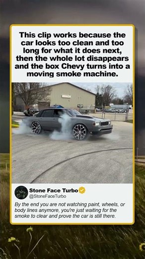 THIS BOX CHEVY ATE THE LOT
