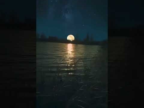 Nighttime lost in forest ambience 🌌 #lofi #dark #ambientmusic #fyp #relaxing #calm