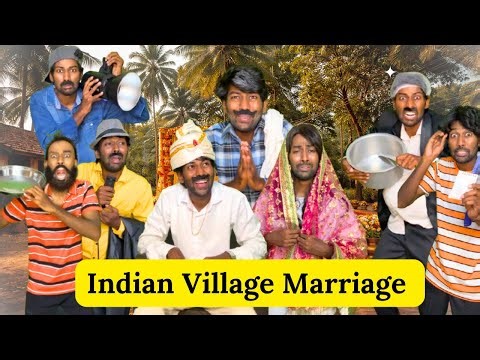 Indian Village Marriage Comedy 😂 | Funny Wedding Moments in Village | Azaz Vines
