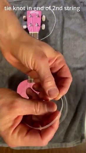 How To Replace Ukulele Strings #ukulele #strings