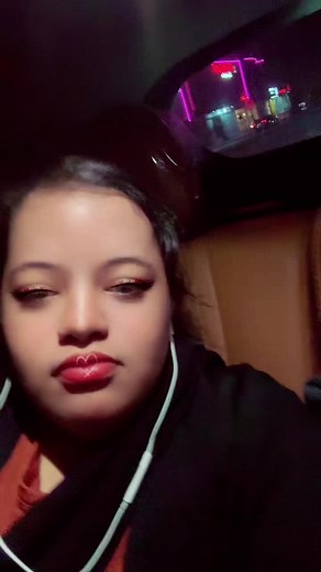 Nighttime Urban Experience Inside a Vehicle