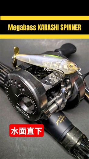 I-Shaped Retrieve Just Below the Surface KARASHI SPINNER / Bass Fishing