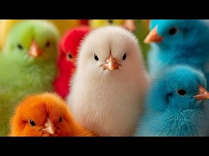 Cute Baby Chicks Compilation | Funny & Adorable Chick Moments 🐥✨ #birds #adorablechicks #chicks