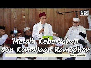 LIVE | Meraih Keberkahan dan Kemuliaan Ramadhan | Ustadz Abdul Somad