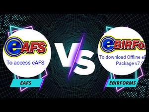 BIR eAFS vs. eBIRForms. . . (Is there any difference?) 🤔