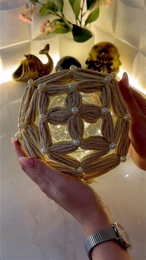 DIY Yarn Jar Lamp🧶