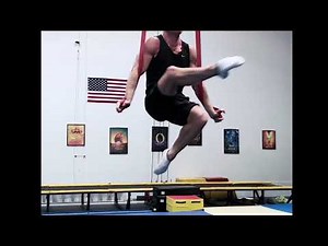 Aerial Straps Sequence. One leg one arm Roll up. Aerialist Training.