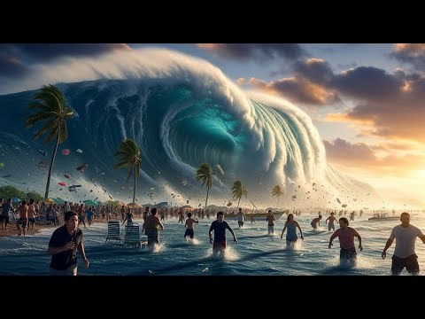 THE DAY CITIES VANISHED | Mega Tsunami 2025 Destroys Everything – Nation in Chaos