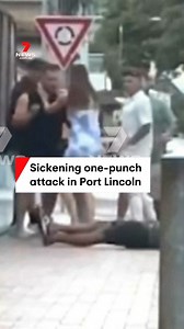7NEWS has obtained sickening vision of a one-punch attack outside a Port Lincoln hotel. Three men are wanted over the horrific attack that left a 26-year-old man in hospital. #PortLincoln #7NEWS | 7NEWS Adelaide