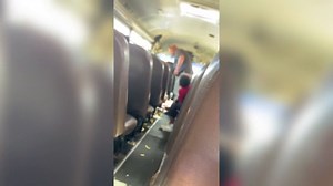 Bus driver caught on camera yelling profanities at student