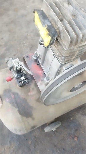 Air Compressor 100 Liter | Alteration of Denmo | Replaced | Engine maintenance | Compressor part 7