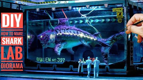 How to make a zombie megalodon inside an umbrella laboratory