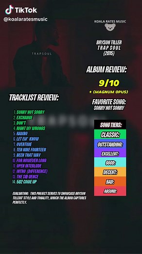 KoalaRatesMusic on TikTok