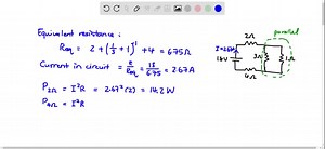 Use the node-voltage method to calculate the power delivered...