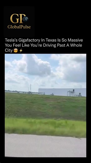 Tesla’s Gigafactory in Texas is one of the largest buildings ever constructed in human history 🤯⚡️ The factory stretches over 1.2 kilometers long and spans more than 10 million square feet, making it one of the biggest manufacturing footprints on the planet. Its size isn’t just impressive, it’s strategic. Giga Texas was designed to bring nearly every part of Tesla’s production process under one roof. Inside, you’ll find battery lines, drive-unit assembly, stamping, casting, robotics, vehicle ma