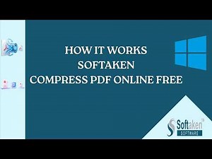 Softaken Compress PDF Online Free | Reduce PDF File Size Without Losing Quality