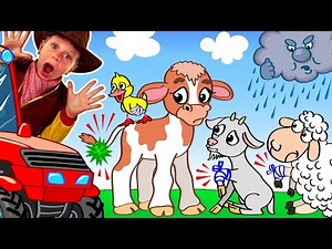 The Boo Boo Animals Song 2 | Nursery Rhyme by Be Be Kids