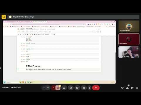 Data and Business Analytics Course || Module: Python (Peer 1 to 1) || Class 02 & 03 || 24-11-2025