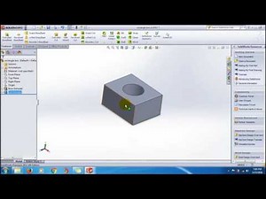 Learn SolidWorks Extrude Cut Draft Inward or Outward|SolidWorks Video Tutorials for Beginners