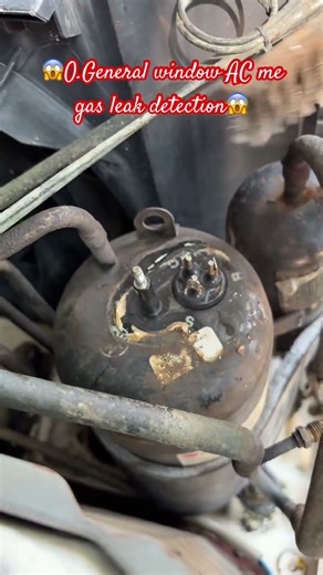 😱O.General window AC me leak detection😱