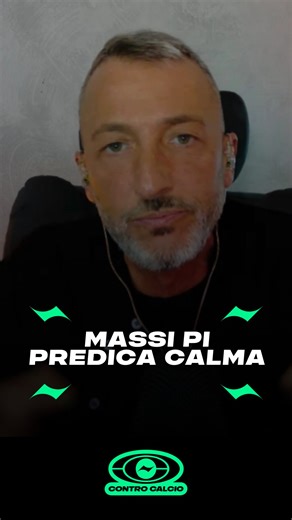 controcalciotv ⬇️ on Instagram: "@massi.3pi predica calma in casa Roma. #calcio #controcalcio"