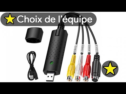 🏆 TOP 3 MEILLEUR CONVERTISSEUR VHS NUMERIQUE 2025 📼