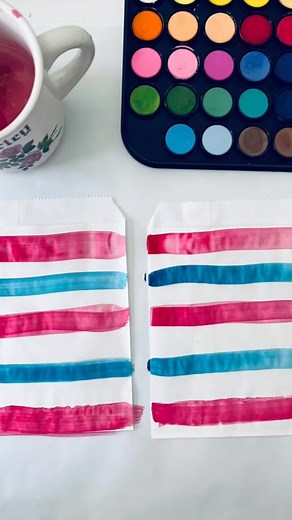 Can’t stop, won’t stop making paper bag stars. I used watercolors on small white treat bags for these 4th of July paper stars. This craft has to be the easiest most impressive DIY decor idea ever! Tutorial on the blog. #todayscreativelife #papercrafts #4thofjuly #paperstars #diyhomedecor #craftideas #loveitsomuch #makeityourself | Today's Creative Life