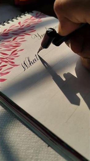 calligraphy art tutorial #art #tutorial #calligraphy #trendingshorts #like