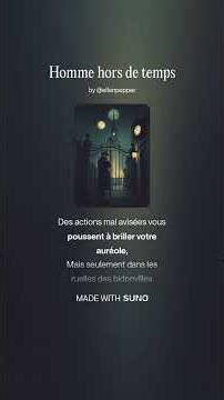 Homme hors de temps