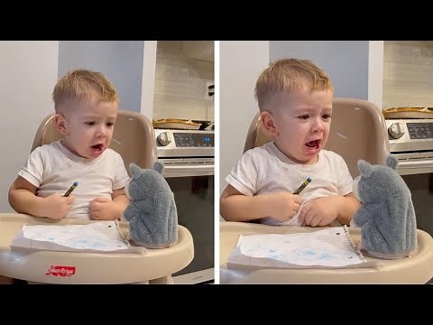 KID FAILS! Boy Gets Scared By Talking Toy