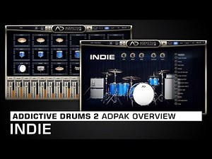 Addictive Drums 2 ADpak Overview: Indie
