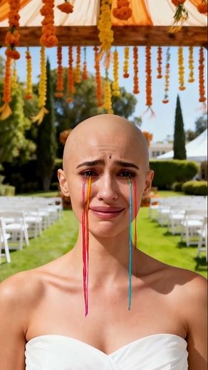 My Bridesmaid SHAVED my head at my own wedding then my husband did THIS #shorts#kpop