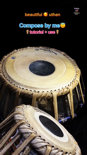Tabla Technical Beats | Beautiful 😍 uthan compose by me ✨💐😇🙏🪘tutorial+use🪘 soniye je tere naal dga mai jaravan 🥰😇🙏 #reels #instagramreels #tabla #panjabisong... | Instagram