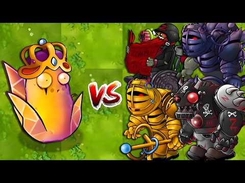 PVZ Fusion 3.6 Challenge - Ultimate God Imitater vs All Zombies x50 - Who Will Win?