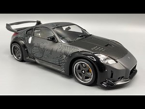 Building DK's Nissan 350Z From The Fast and the Furious Tokyo Drift in Scale | Full Build
