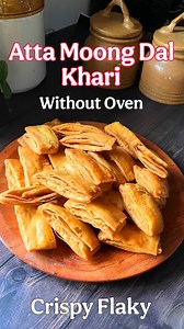 Diwali Special Khari Recipe | Atta Moong Dal Khari Without Oven | Crispy Snack for Tea Time | Madhavi's Kitchen