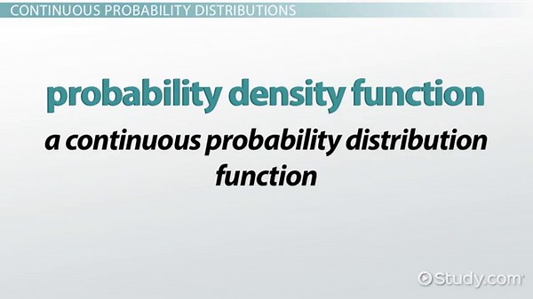Developing Continuous Probability Distributions Theoretically & Finding Expected Values