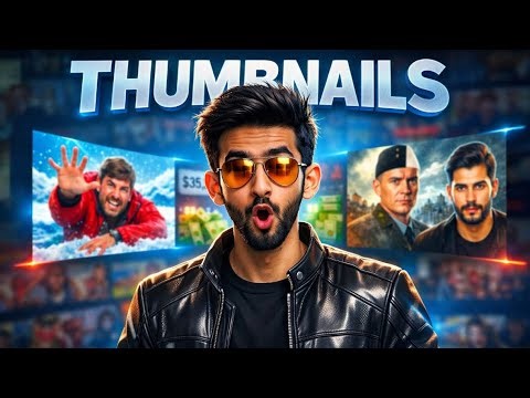 I Made Thumbnails In One Minute