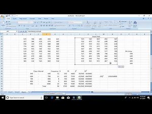 Frequency Distribution In Excel