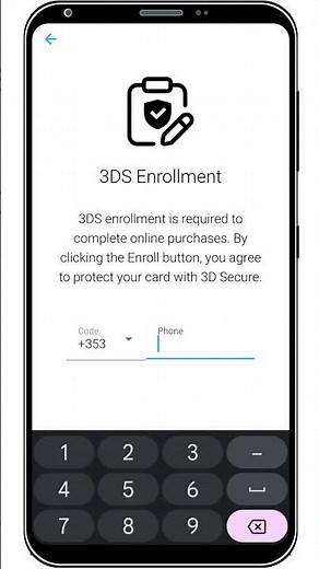 Enrolling your Digital+ AllGo Mastercard for 3D Secure