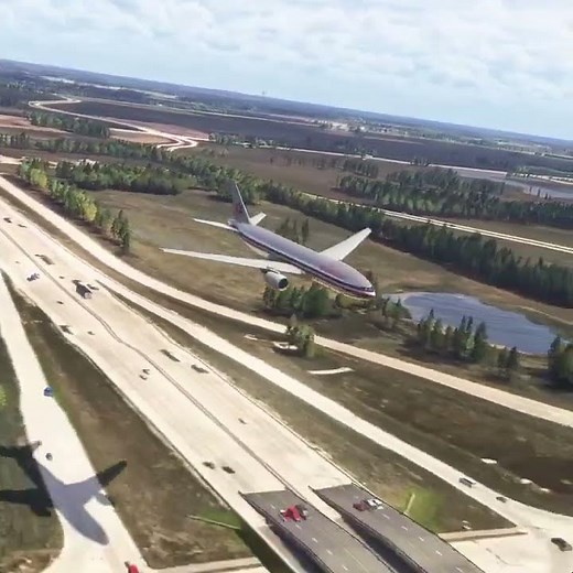 Precision landing in action ✈️ #aviation #flightsimulator #pilot