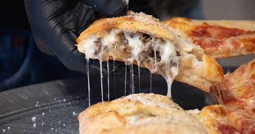 Rosa Rosa Pizzeria's viral 'cheesesteak bomber' is a pizza and stromboli in one [photos, video]