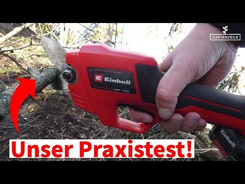 Im Praxistest: Einhell Akku-Astschere GE-LS 18 Li-Solo - praktisch oder unnötig?