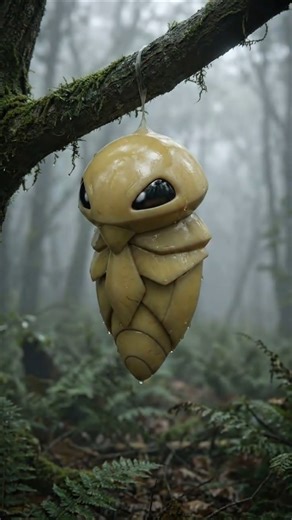 Kanto Pokemon in real life: Weedle-Kakuna-Beedrill evolution #pokemon #pokemonirl #liveaction